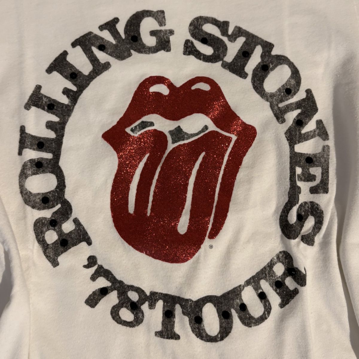 Only T-Shirts: Weisses Rolling Stones T-Shirt – Neu (gemäss Beschreibung) aus Brünisried von Livtsukki2ndHand 5