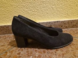 Wildlederschuhe Gaby Grösse 38
