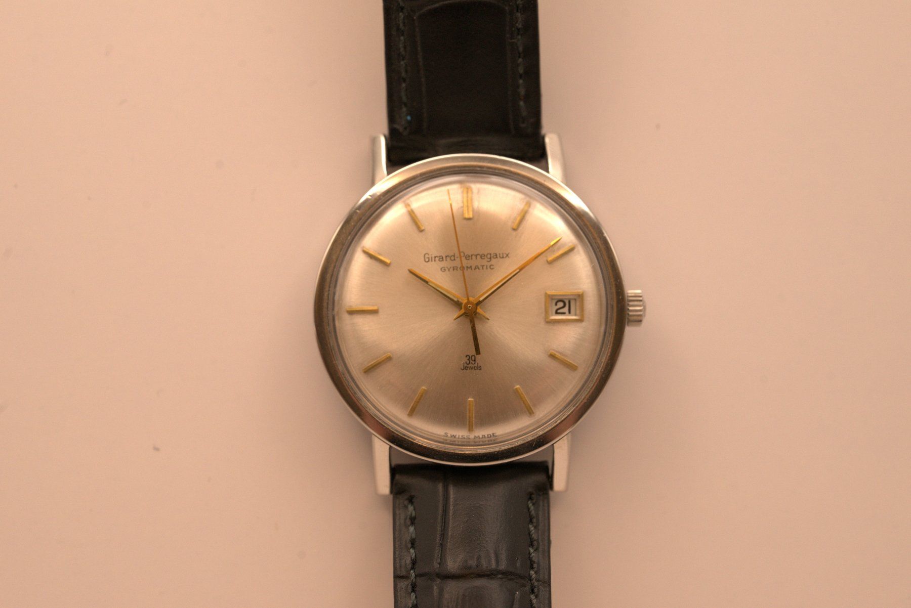 Girard-Perregaux Uhren: Girard Perregaux Gyromatic Vintage – Gebraucht aus Ettenhausen TG von laib-watches