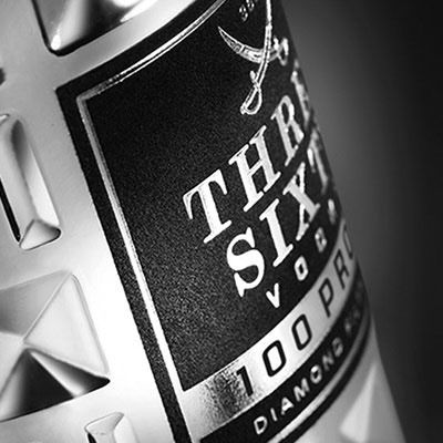 Bevande alcoliche: Three Sixty Vodka mit Longdrinkglas 0,7l – Nuovo e nell'imballaggio originale da Bülach venduto da RockBottomOffTheRamp 8