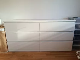 IKEA Malm dresser (Kommode) with 6 drawers good condition