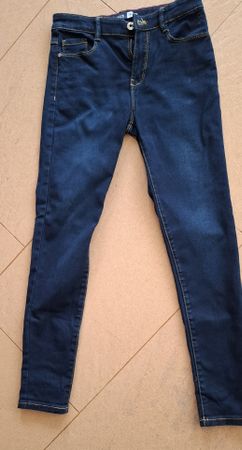Jeans blau Skinny  152 von Okaidi