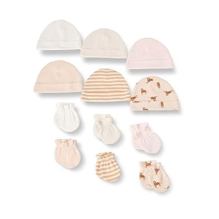 Baby Mützen & Handschuhe Set 12-teilig