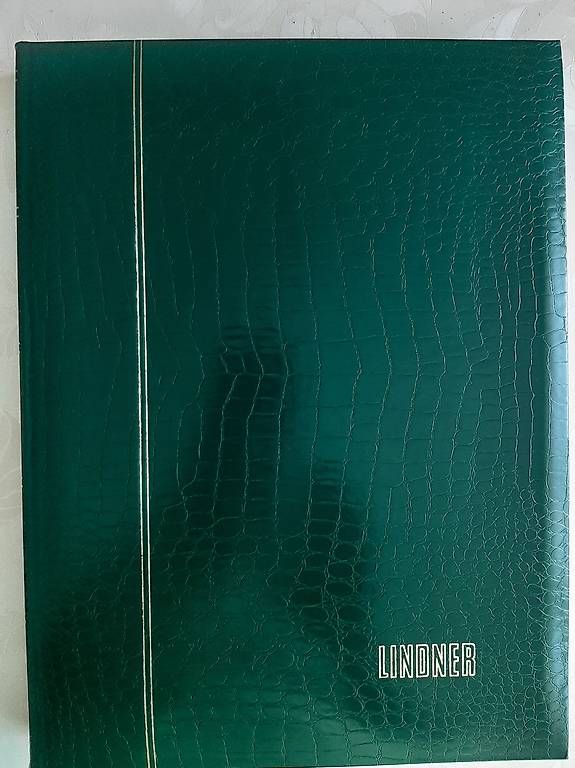 Alben: Briefmarken-Einsteckbuch LINDNER, in Kartonhülle, glasklar – Gebraucht aus Basel von Renato_hirzi