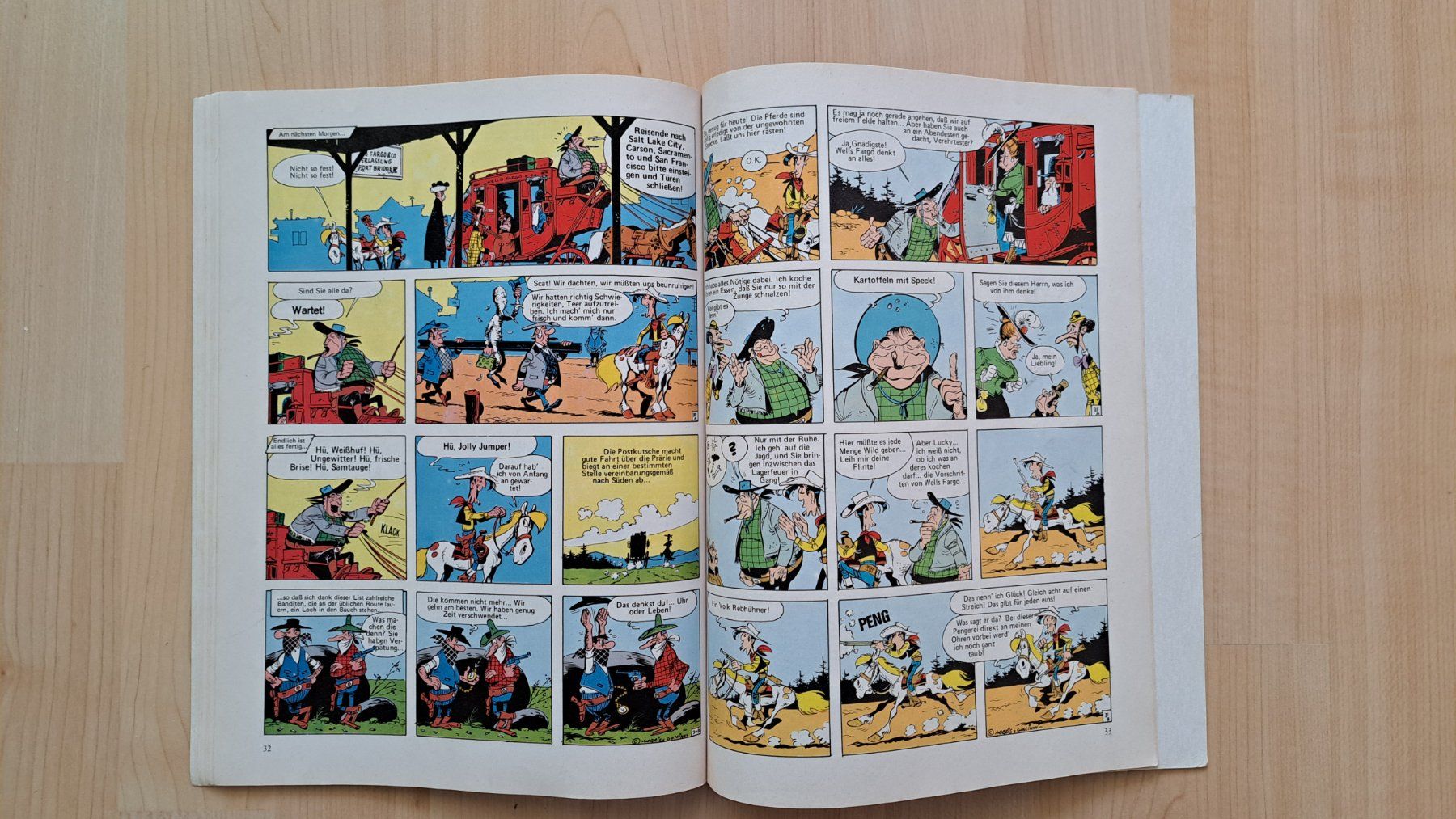 Fumetti: LUCKY LUKE Band 15 - 1977 – Usato da Affoltern am Albis venduto da saminou01 6
