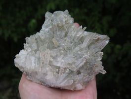 Nadelquarz mit Calcit von Bulgarien 450 gr.