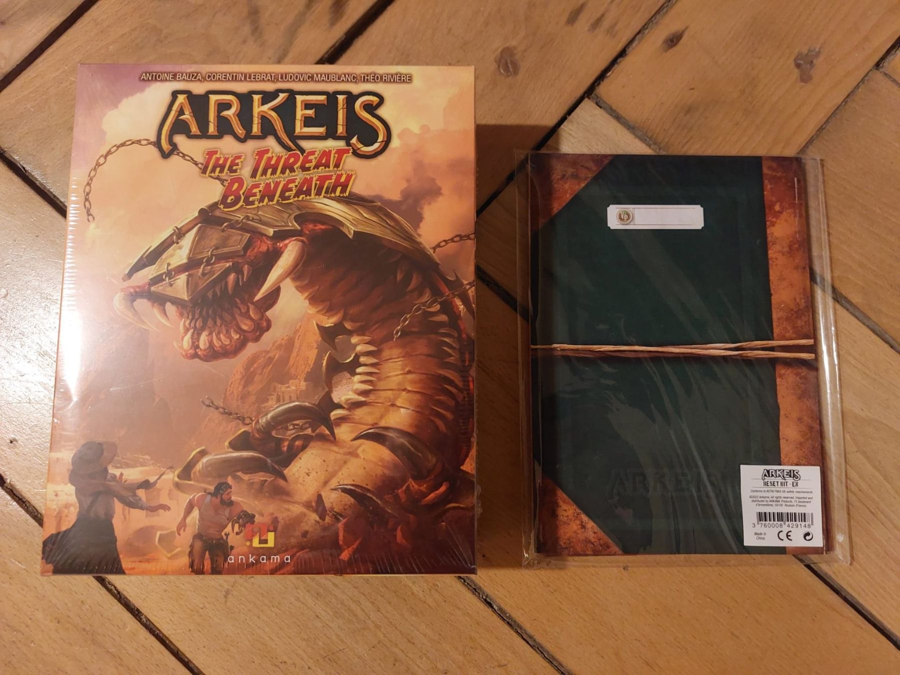 Giochi: ARKEIS - Kickstarter Version + Expansion + Playmat + Reset-K – Nuovo (secondo la descrizione) da Luzern venduto da Blue-Moon 8