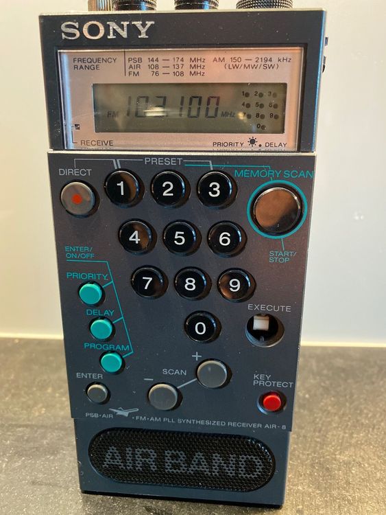 Sony Air Band Radio (Gebraucht) in Birrwil für CHF 65 – mit Lieferung ...