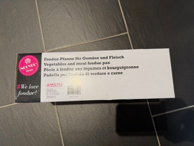 Pfannen: Fondue Pfanne – Neu und originalverpackt aus Endingen von wubi 1
