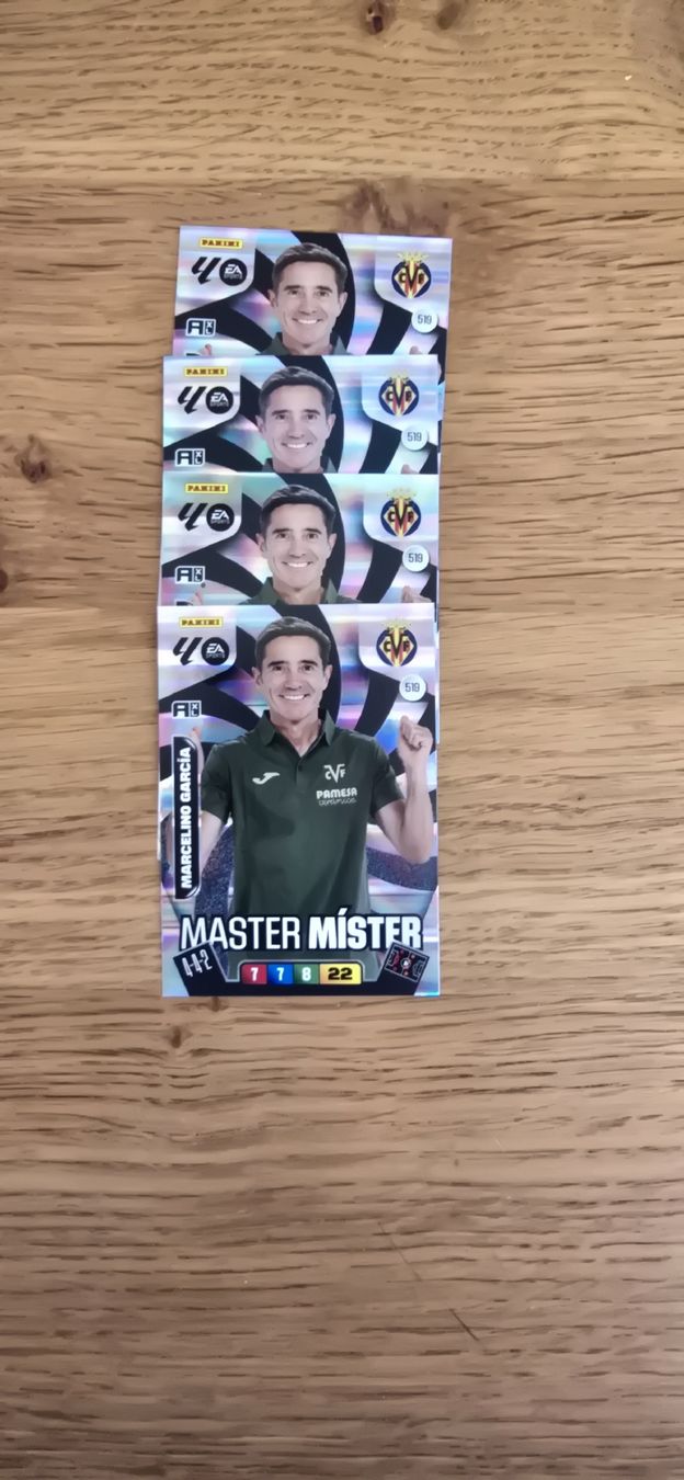 Panini Carte collezionabili: Laliga Panini MASTER MÍSTER – Usato da Safnern venduto da Brionne
