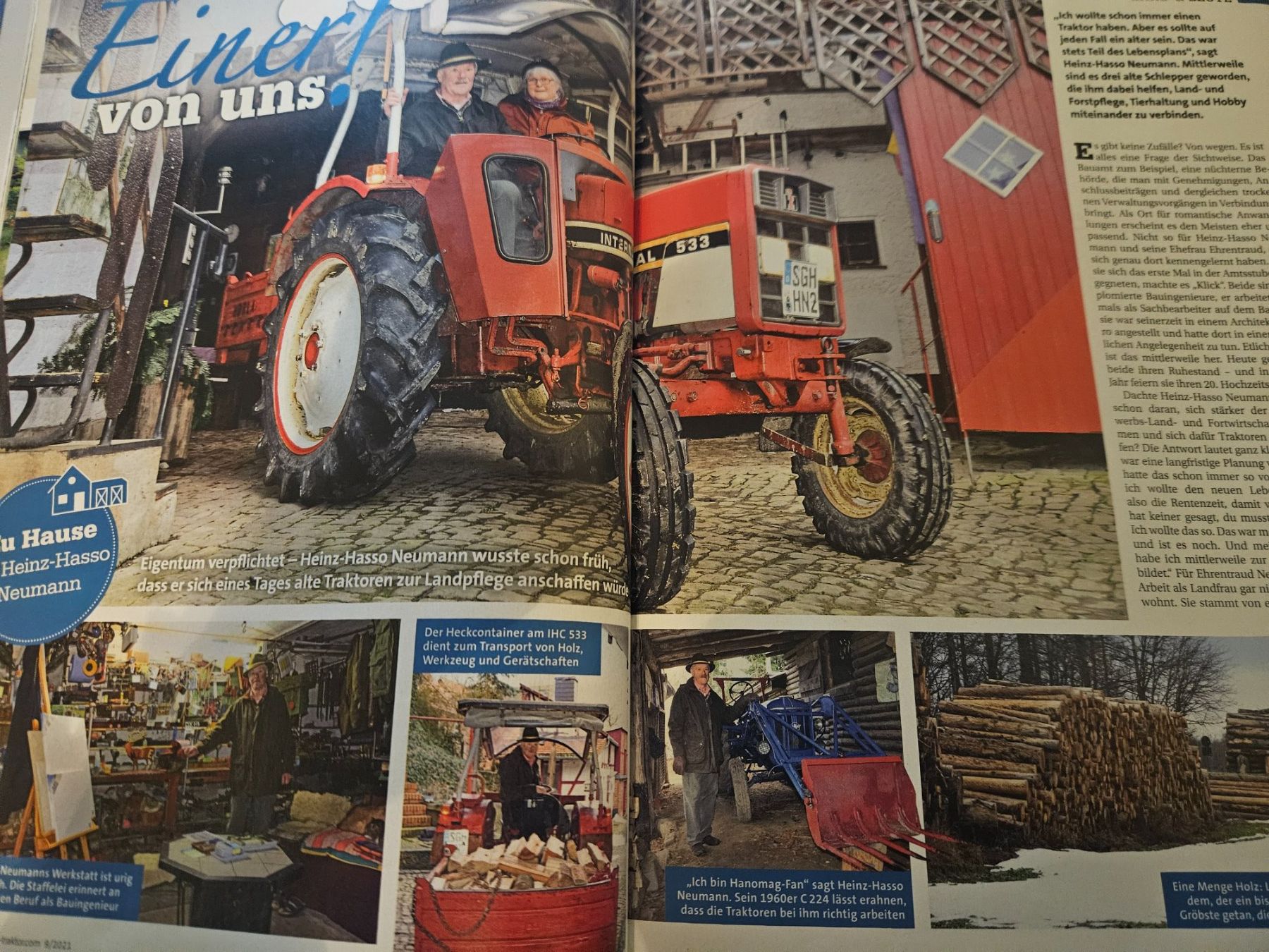 Deutz Trattori: Oldtimer Traktor 21 Fahr D60 Unimog 424 Same Internatioal xx – Usato da Flawil venduto da sr1_f6st 4