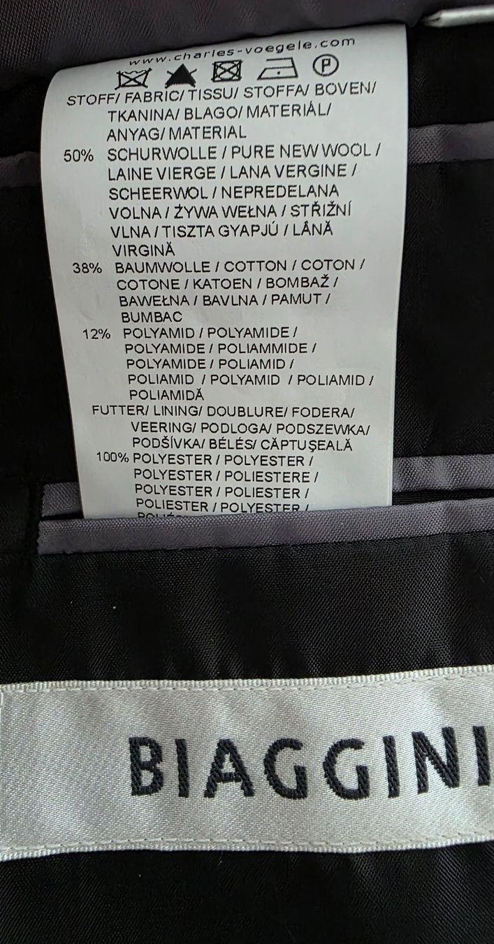Giacche: Herren Jacke,anthrazit,Gr.27 – Nuovo (secondo la descrizione) da Frauenfeld venduto da Bleeddragon 1