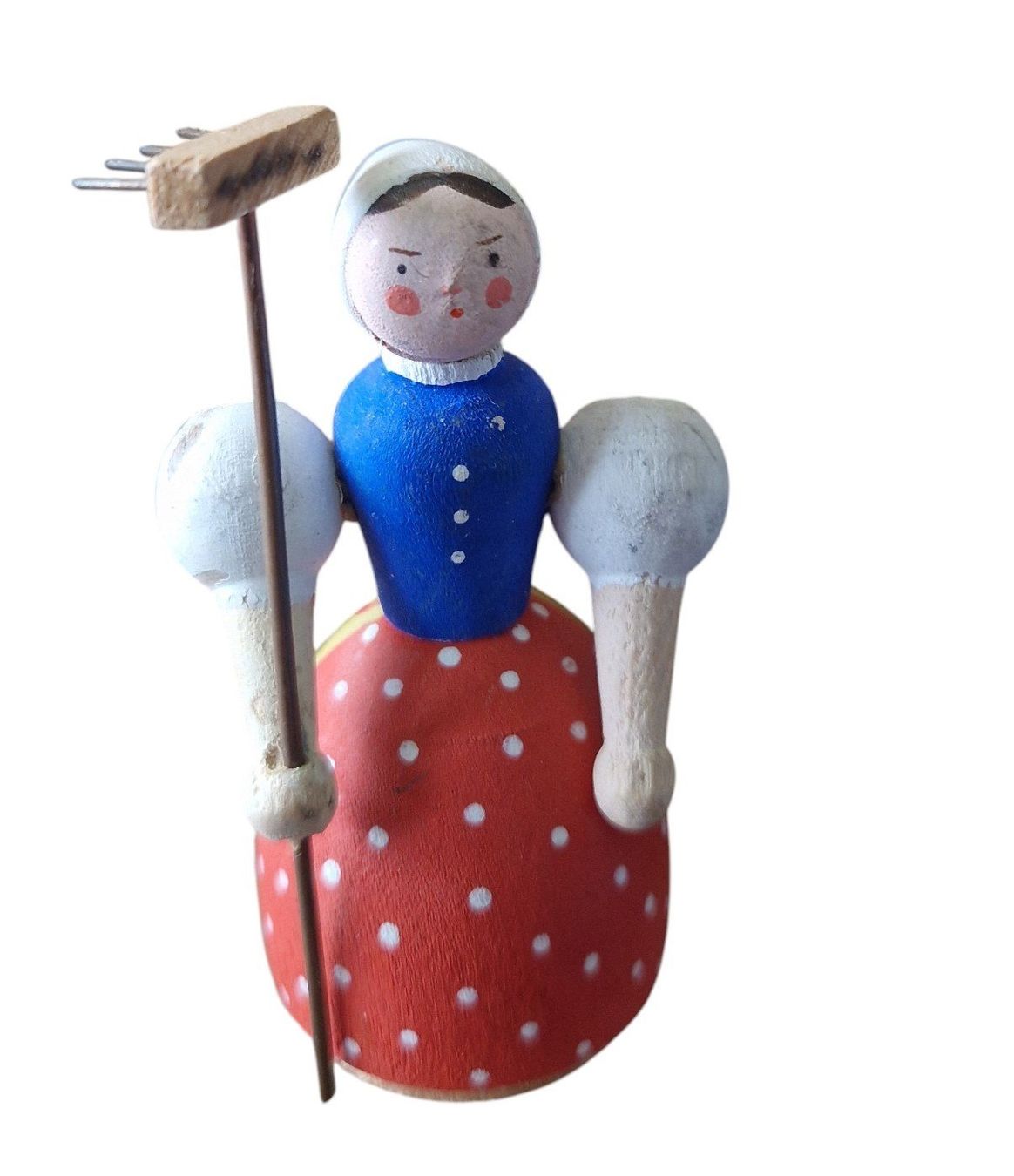 Statuette: Erzgebirge Figur Gärtnerin – Usato da Mörschwil venduto da lindaswunderkiste