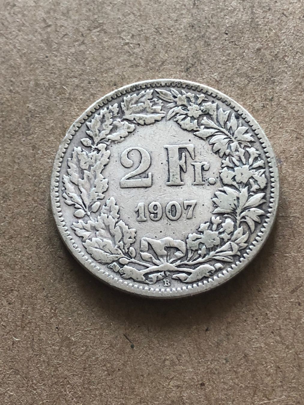 Tutti le monete: 2 Fr. 1907 – Usato da Schötz venduto da Odpa