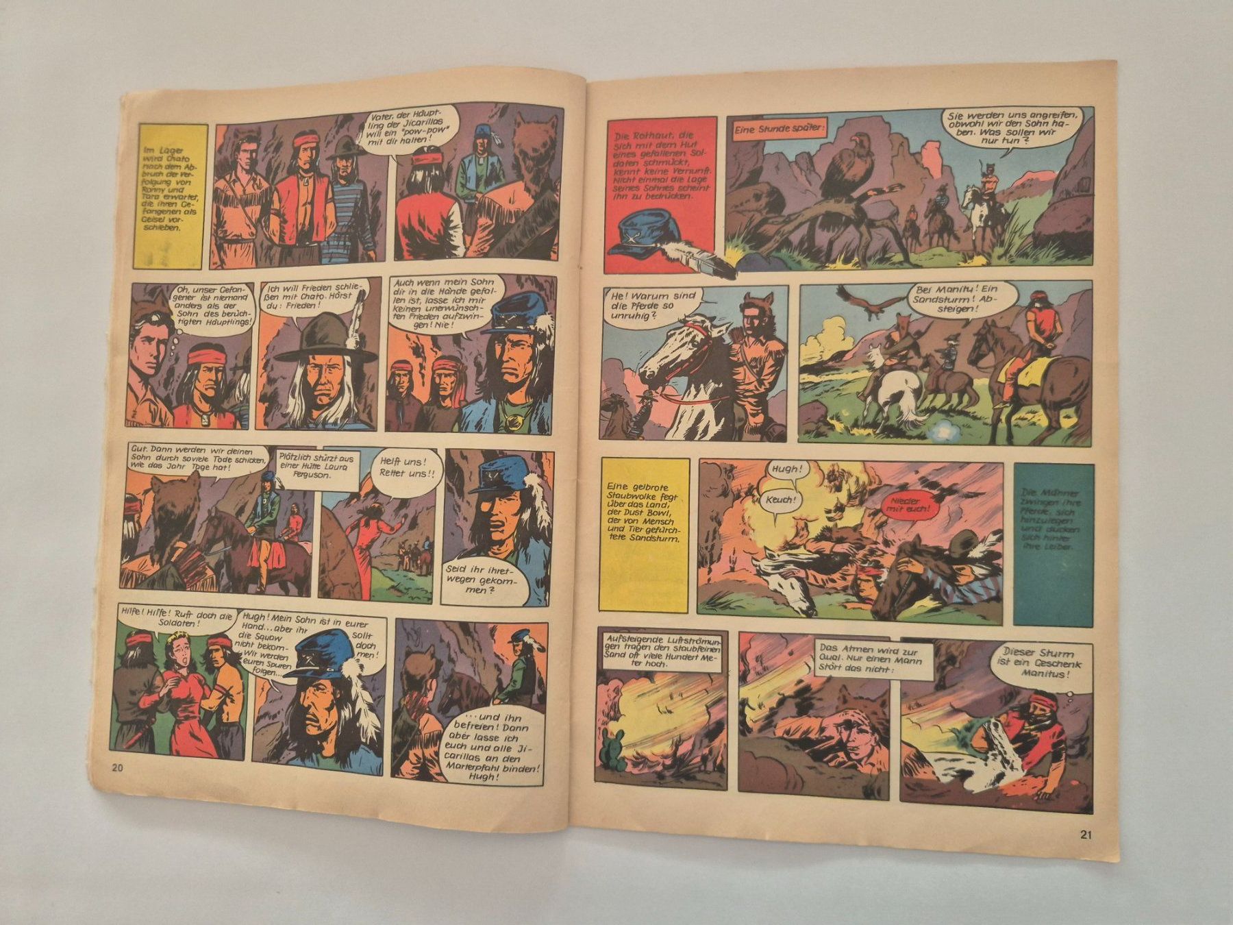 Fumetti: Bessy Comic-Heft Nr. 108 - Der Häuptling des Satans – Usato da Langendorf venduto da zvonu161 5