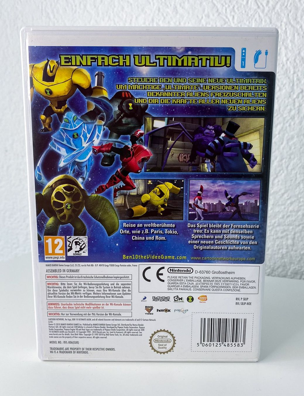 Nintendo Spiele: Ben 10 Ultimate Alien Cosmic Destruction Nintendo Wii – Gebraucht aus St. Gallen von bubblybee 1