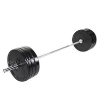 Olympia Bumper Plates Langhantelset 120 kg