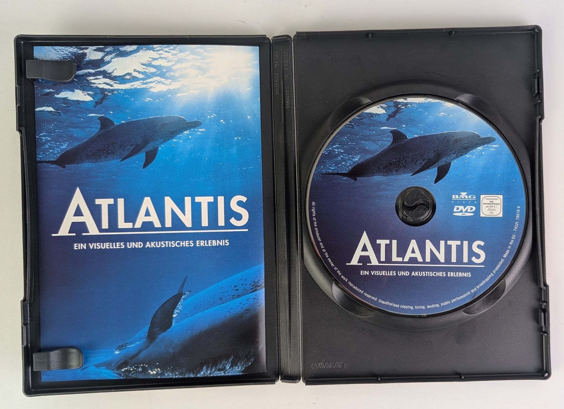 Tutti i DVDs: Luc Besson - Atlantis: Ein visuelles und akustisches Erle... – Usato da Zürich venduto da axolottchen 2