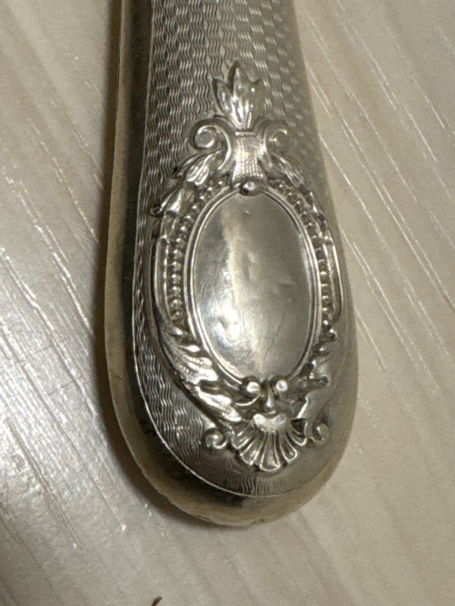 Forchette: Schöne Vintage Silber Fleischgabel / Tranchiergabel – Usato da Grenchen venduto da Lucy68 9
