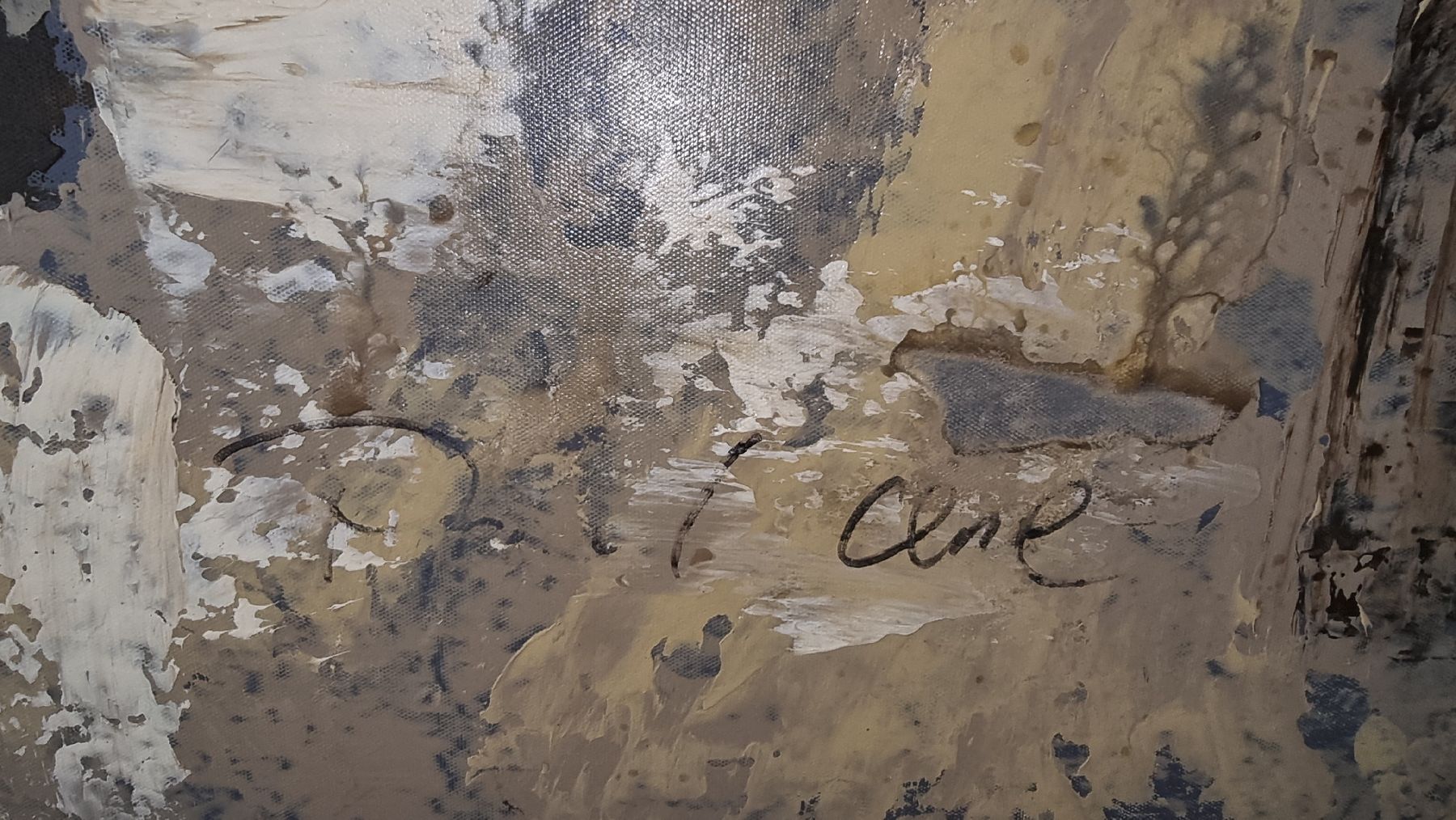 Gemälde: Abstraktion Acryl auf Leinwand – Gebraucht aus Bottighofen von buzz02 1