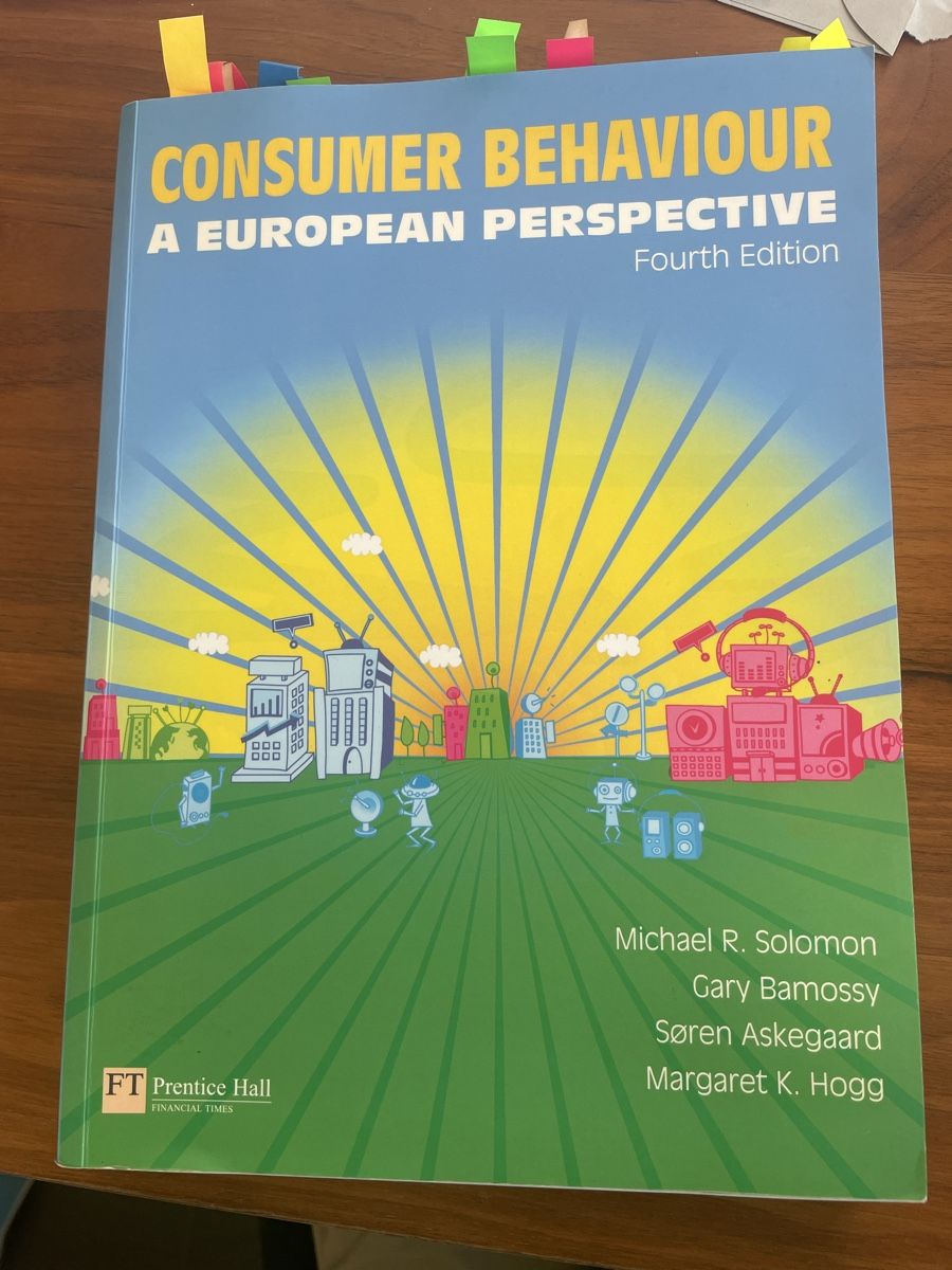 Libri: Consumer behaviour, M.Solomon, G.Bamossy, S.Askegaard,K.Hogg – Usato da Wetzikon ZH venduto da seko1266