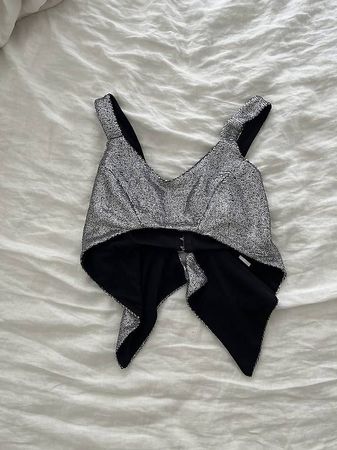 ZARA Top Glitzer