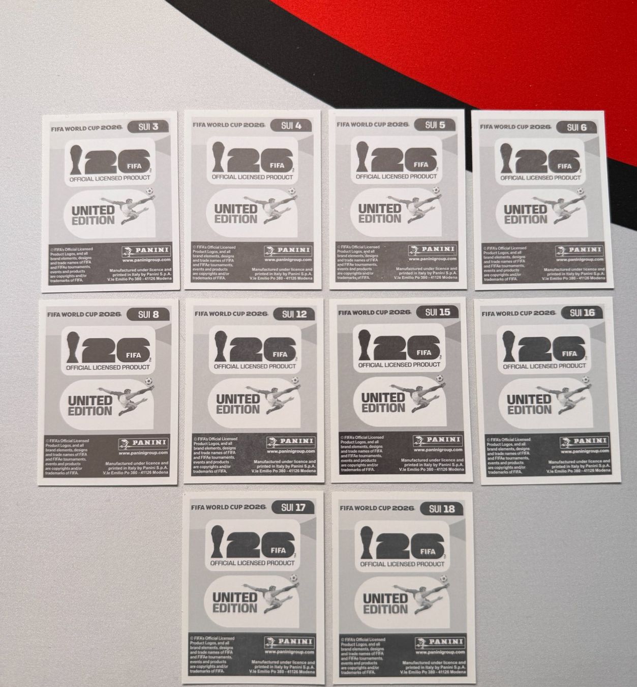Panini Carte collezionabili: Panini WM 2026 Sticker - Schweiz Lot – Nuovo (secondo la descrizione) da Oberwil BL venduto da Chelsea26 1