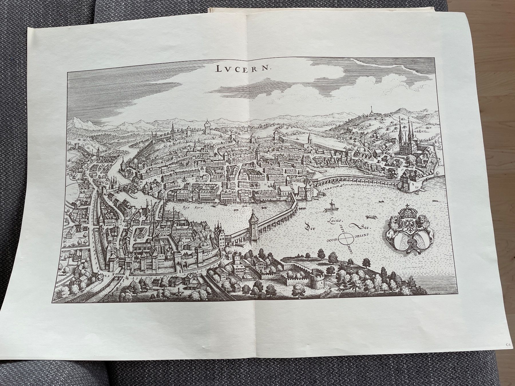 Gravures: alte Städtestiche – D'occasion à Adligenswil par reni123456 1