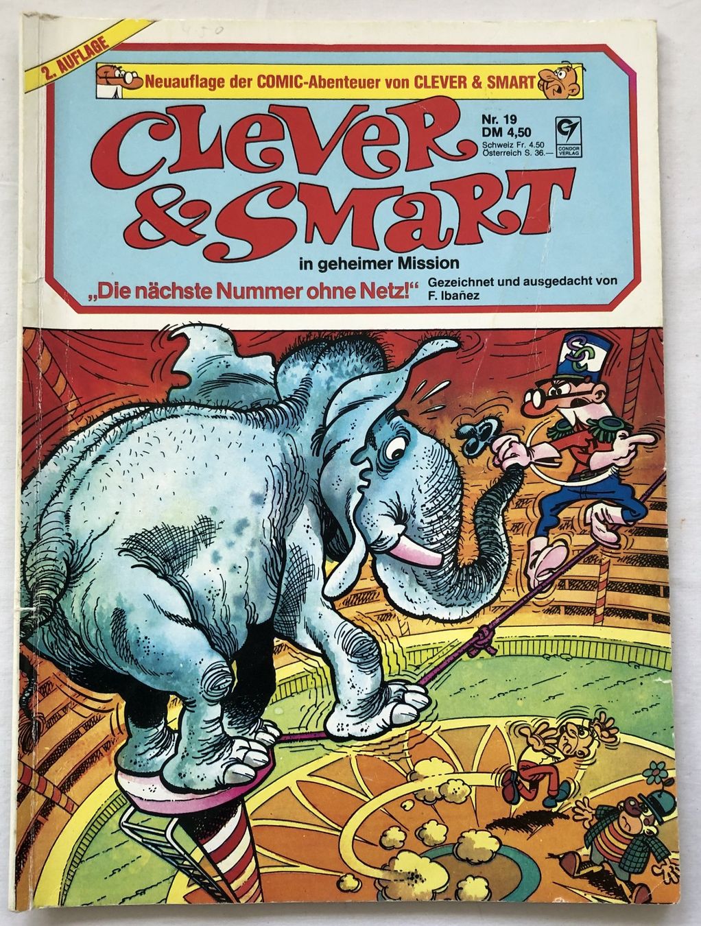 Comics: CLEVER & SMART - Nr.19 - 2.Auflage – Gebraucht aus Schaffhausen von durruti