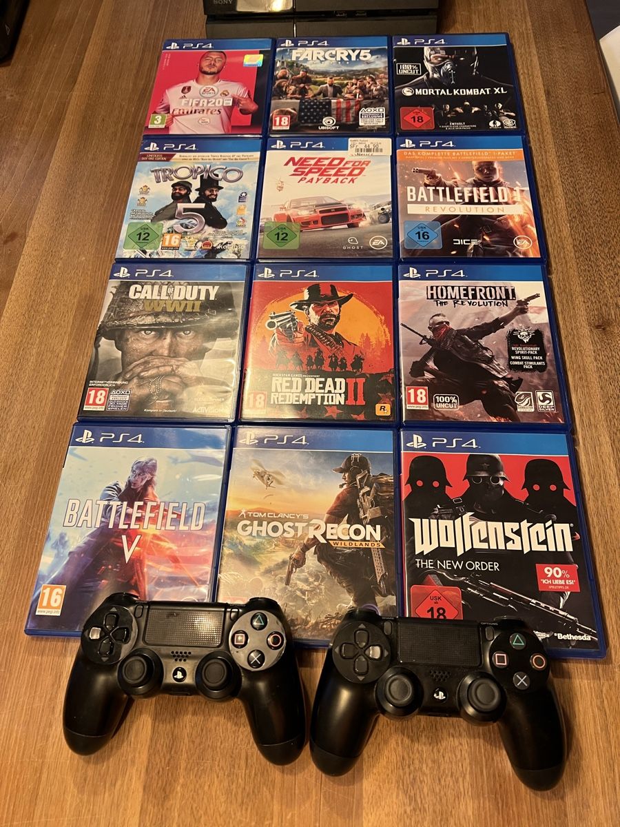 Sony Consoles: PS 4 ink. div. Games – D'occasion à Dachsen par Tim_Sigg 2