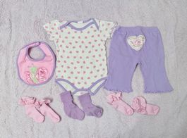 Wunderschönes Baby Set Paket Gr. 74 Schmetterling / Herz