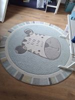 Runder Kinderteppich Hundemotiv