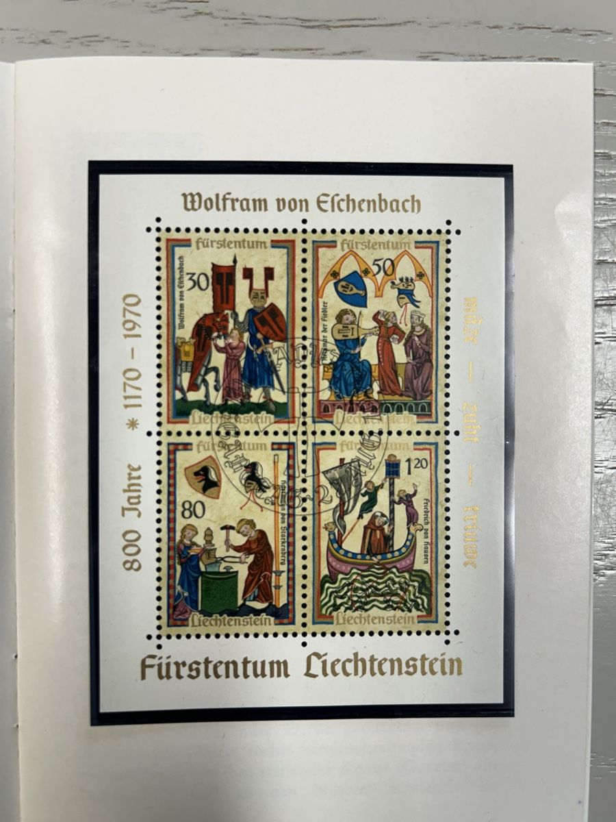 Tutti i francobolli: Briefmarken-Sammlung Liechtenstein – Nuovo (secondo la descrizione) da Gossau ZH venduto da Kustergo