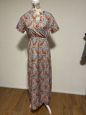 Maxikleid Gr. S Blumenmuster