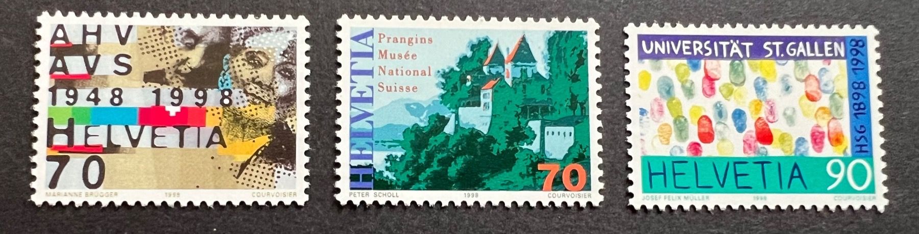 Alle Briefmarken: Werbemarken 1998 postfrisch – Neu (gemäss Beschreibung) aus Hünenberg See von wer_5286