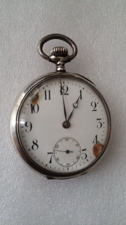 Ancre ligne droite hot sale 15 rubis pocket watch