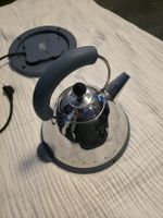 Alessi Wasserkocher MG32 chrom/blau 1.5l gebraucht
