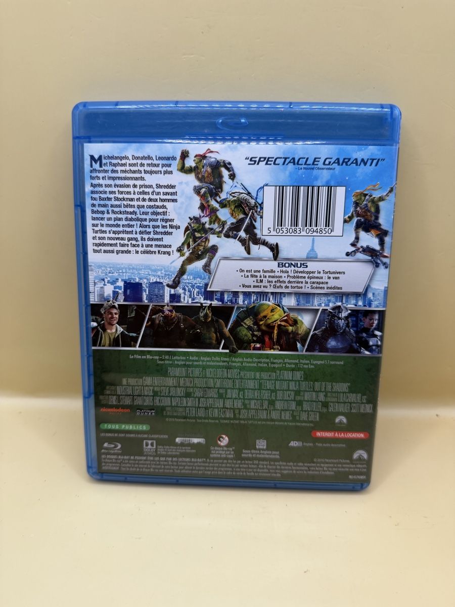 Alle DVDs: Blu-ray Ninja Turtles 2 – Gebraucht aus Genève von sho_67qj 1
