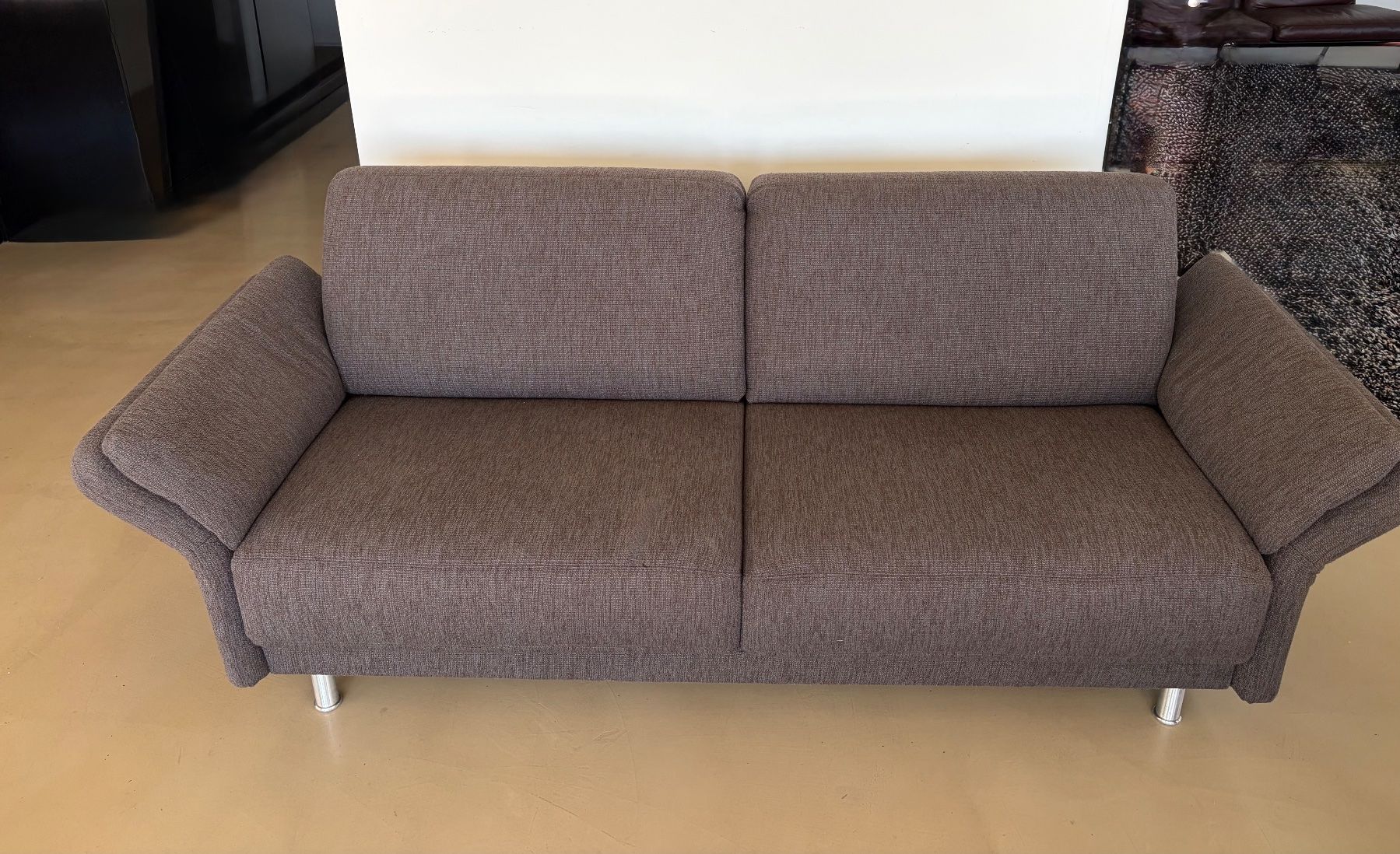 Divani: 2er-Stoff-Sofa, braun meliert, Top Zustand – Usato da Bruetten venduto da Kali10