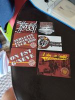 Autocollants anciens Servette FC ultras Section Grenat