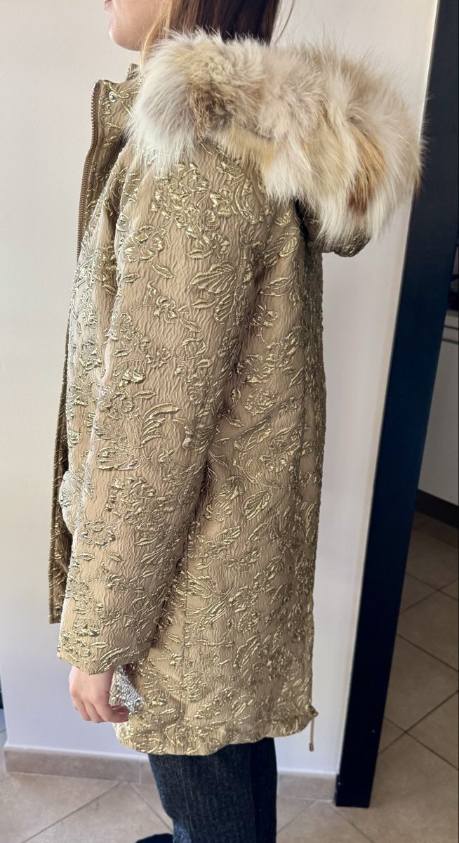 Ermanno Scervino Cappotti: Parka Ermanno Scervino doré – Usato da moudon venduto da jaunejaunelapinjaune 4