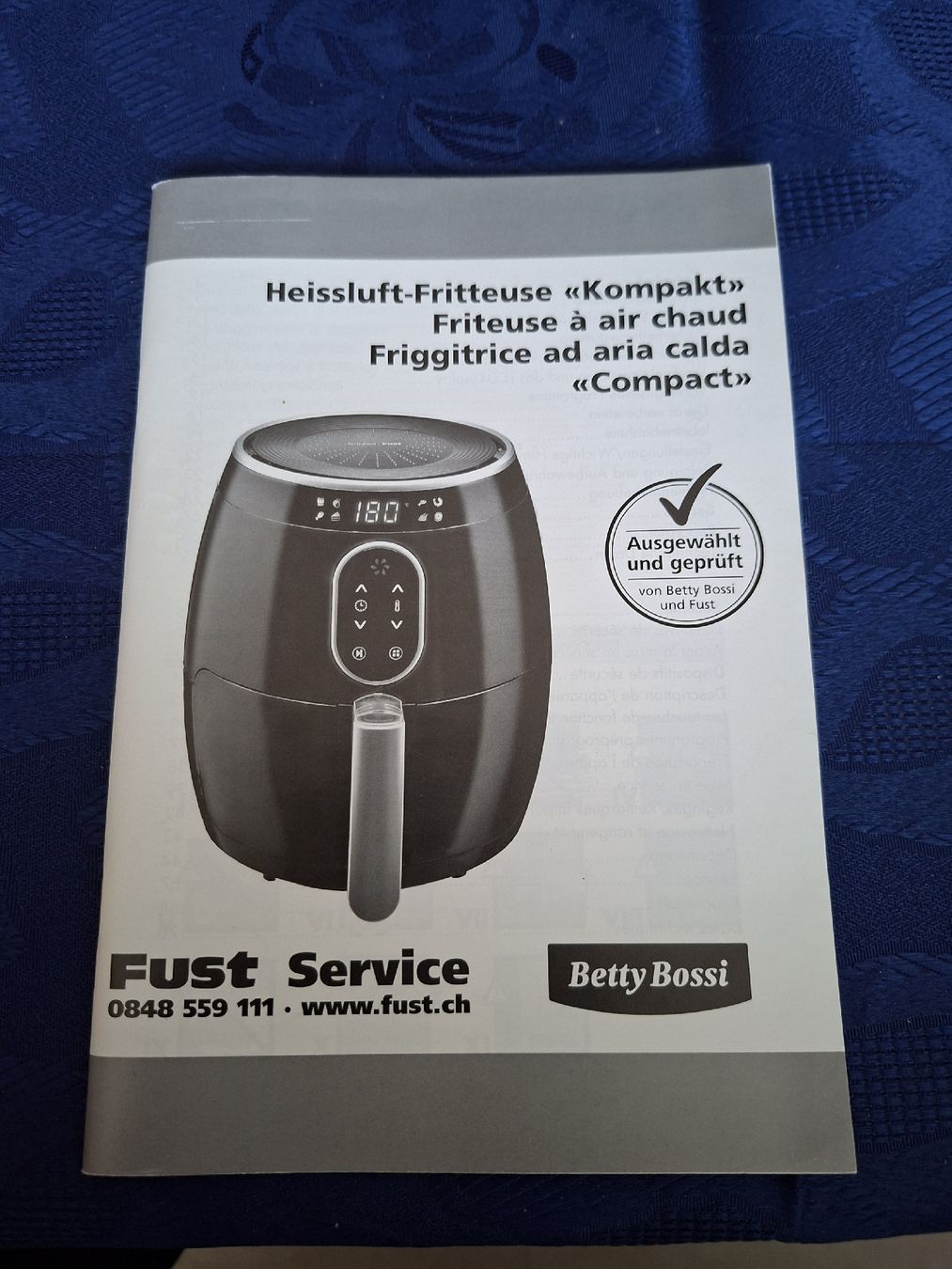 Betty Bossi Elettrodomestici da cucina: Heissluftfritteuse schwarz, Top Zustand! – Usato da Marbach LU venduto da antanarivo 4