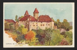 Carte Postale Peter & Kohler : CHÃTEAU DE LA SARRAZ (1910s)