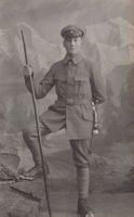 Deutscher Soldat WK I, Immenstadt im Allgäu, Photokarte
