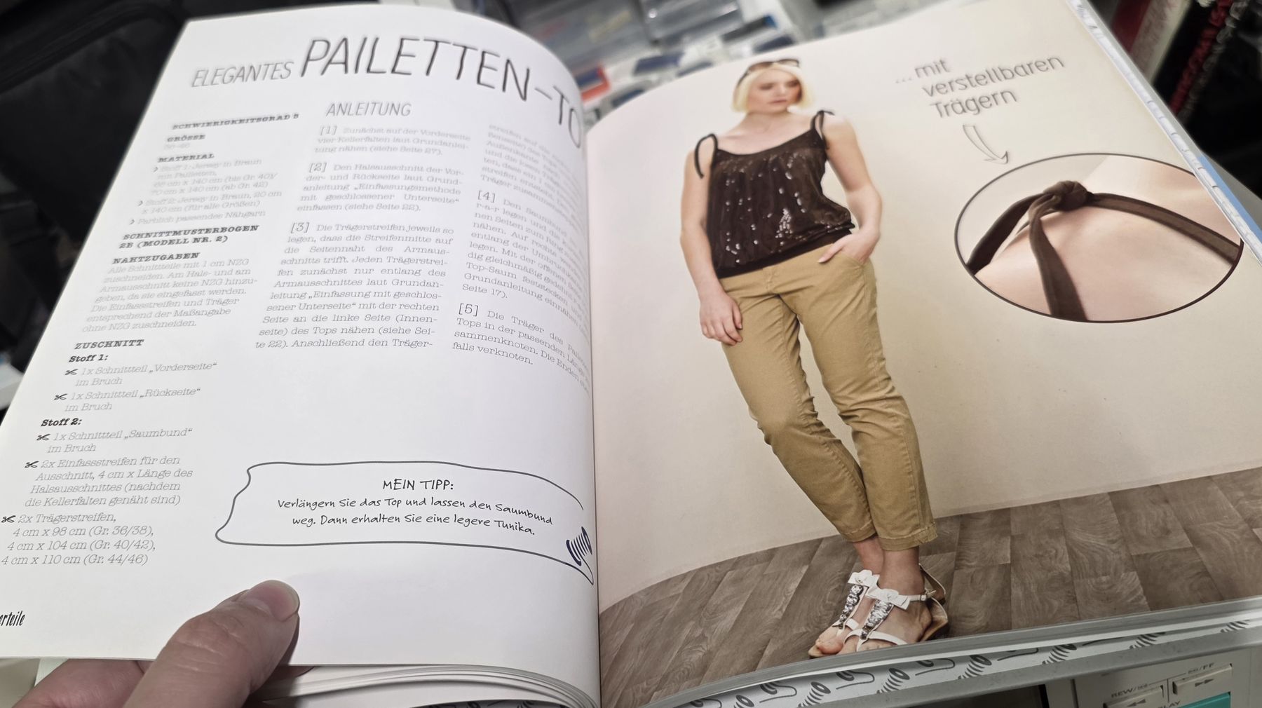 Libri: Jersey Nähen - Easy Basics - Grösse 36-46 (BUCH) – Usato da Reinach BL venduto da _MasterK_ 7