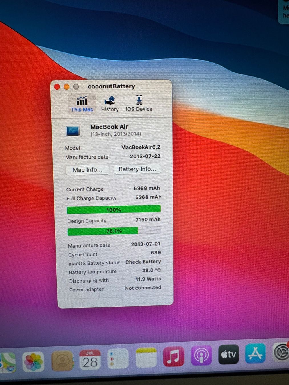 Apple Portables: MacBook Air 13 – D'occasion à Adliswil par Busys 2