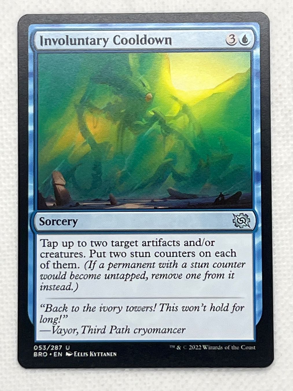 Magic The Gathering Carte collezionabili: MTG Involuntary Cooldown BRO 53 Englisch Uncommon – Usato da Hinterkappelen venduto da Kim1992