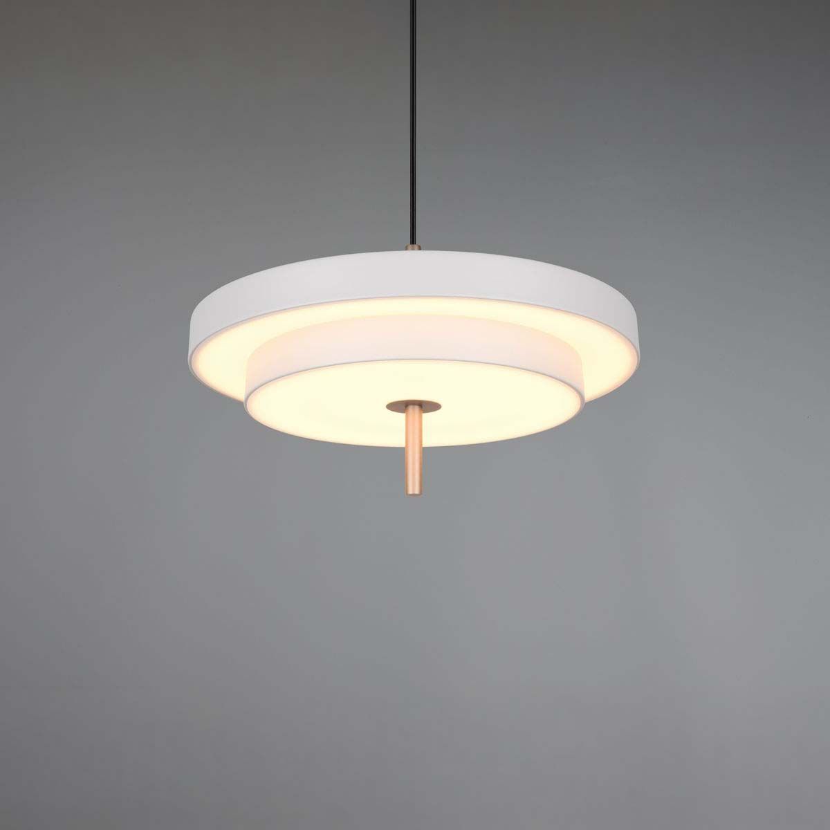 Lampadari & plafoniere: LED Pendelleuchte, Grau, CCT, 40 cm Ø – Nuovo (secondo la descrizione) da Kreuzlingen venduto da Smart-Light 4