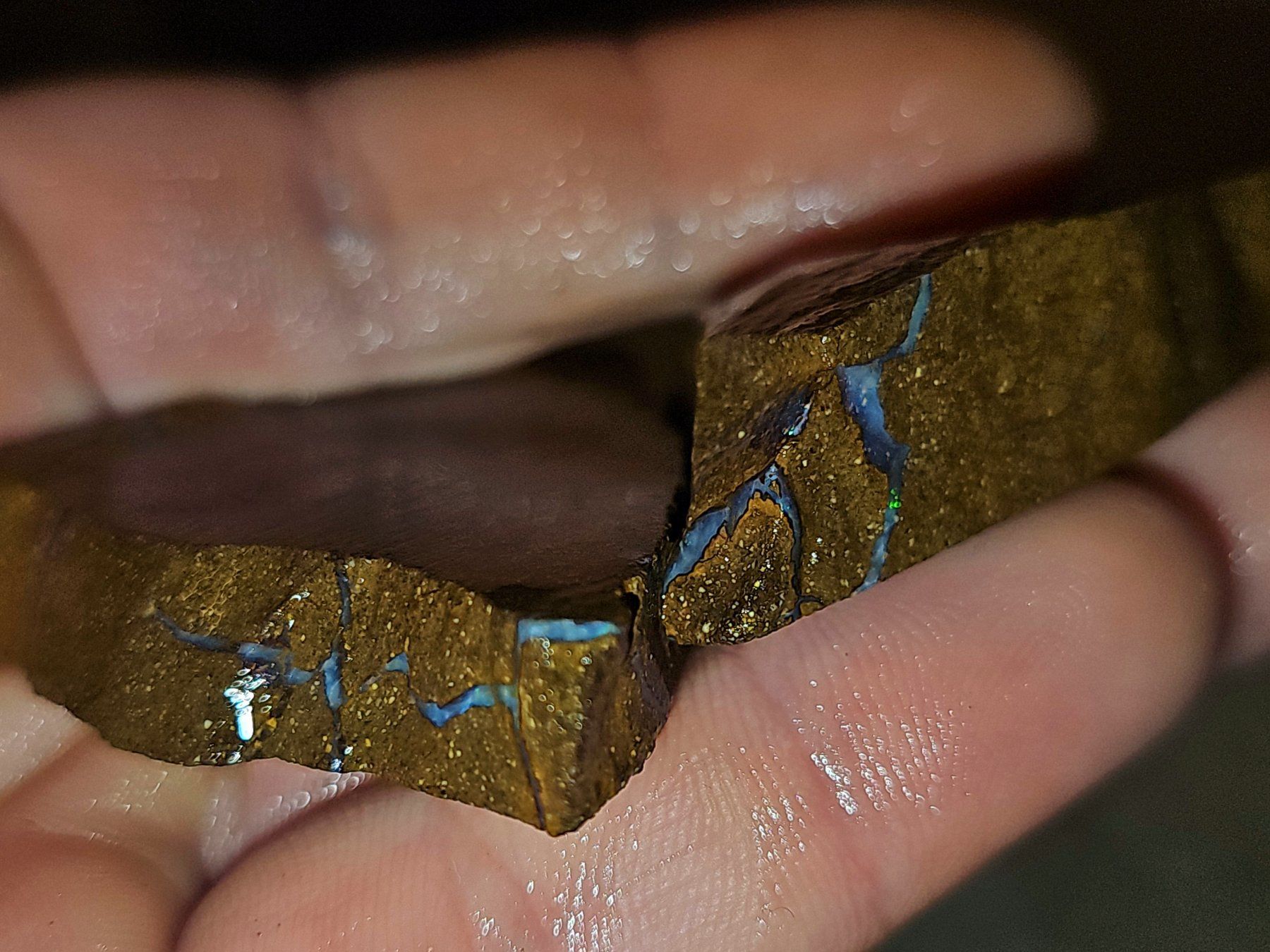 Pierres précieuses: Grosses Australisches Boulderopal Rohstein Paar – Neuf avec emballage d'origine à Uerkheim par Winwinner 4