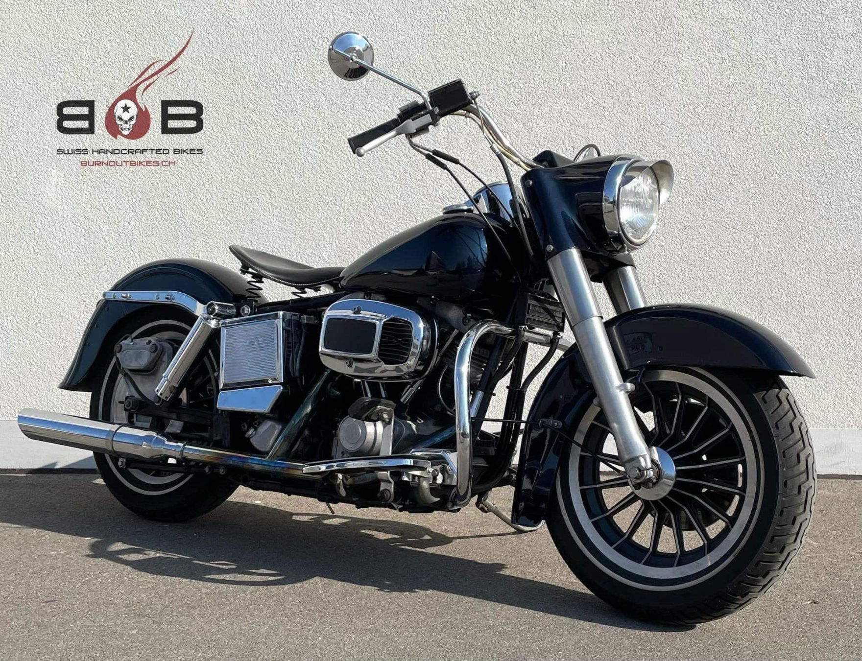 Harley-Davidson Chopper: HARLEY DAVIDSON FLH SHOVELHEAD – Usato da Sirnach venduto da B.O.B.BIKES